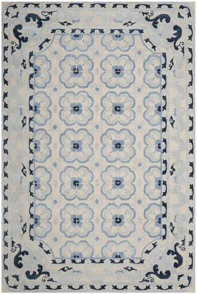 Safavieh Bella BEL154A Ivory and Blue