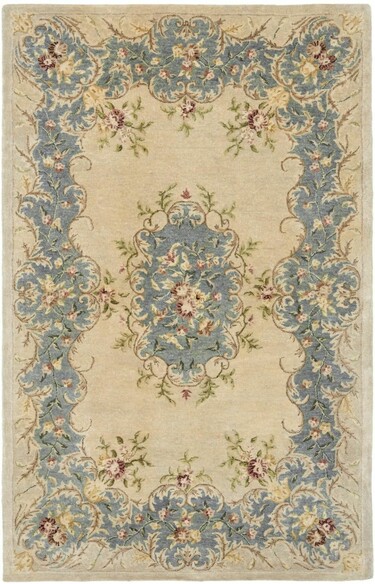 Safavieh Bergama BRG166A Ivory and Light Blue