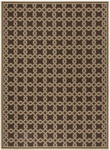 Safavieh Martha Stewart MSR425320 Chocolate and Cream