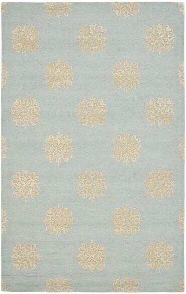 Safavieh Soho  SOH213B Light Blue and Beige