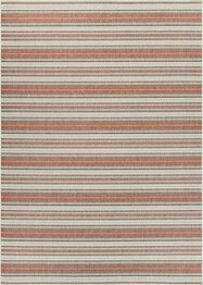 Couristan Monaco Marbella and Coral/Ivory/Pewter 6041/3151