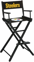 NFL PITTSBURGH STEELERS BAR HEIGHT DIRECTORS CHAIR 100-1004