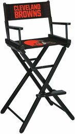 NFL CLEVELAND BROWNS BAR HEIGHT DIRECTORS CHAIR 100-1020