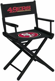 NFL SAN FRANCISCO 49ERS TABLE HEIGHT DIRECTORS CHAIR 101-1005