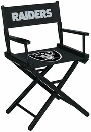 NFL OAKLAND RAIDERS TABLE HEIGHT DIRECTORS CHAIR 101-1010