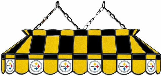 NFL PITTSBURGH STEELERS 40 GLASS LAMP 18-1004