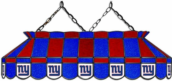 NFL NEW YORK GIANTS 40 GLASS LAMP 18-1013