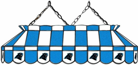 NFL CAROLINA PANTHERS 40 GLASS LAMP 18-1017