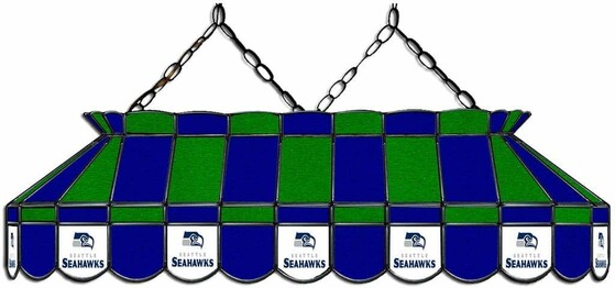 NFL SEATTLE SEAHAWKS 40 GLASS LAMP 18-1024