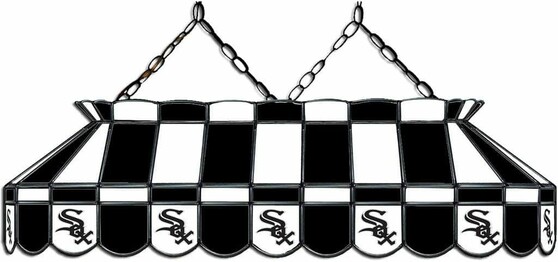 MLB CHICAGO WHITE SOX 40 GLASS LAMP 18-2006