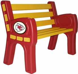 NFL KANSAS CITY CHIEFS PARK BENCH 188-1006