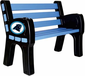 NFL CAROLINA PANTHERS PARK BENCH 188-1017