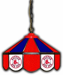 MLB BOSTON RED SOX 14 GLASS PUB LAMP 233-2003