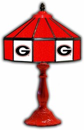 COLLEGE UNIVERSITY OF GEORGIA 21 GLASS LAMP 359-3008