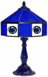 COLLEGE PENN STATE 21 GLASS TABLE LAMP 359-3017