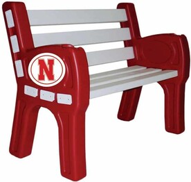 COLLEGE UNIVERSITY OF NEBRASKA PARK BENCH 388-3010