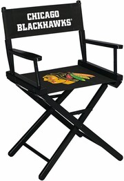 NHL CHICAGO BLACKHAWKS TABLE HEIGHT DIRECTORS CHAIR 401-4102