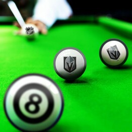 NHL GOLDEN KNIGHTS HOME & AWAY BILLIARD BALL SET 50-4132