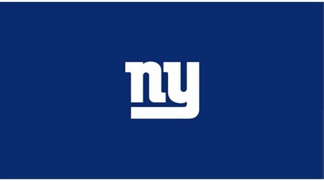 NFL NEW YORK GIANTS 8' BILLIARD CLOTH 52-1013