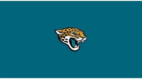 NFL JACKSONVILLE JAGUARS 8' BILLIARD CLOTH 52-1015