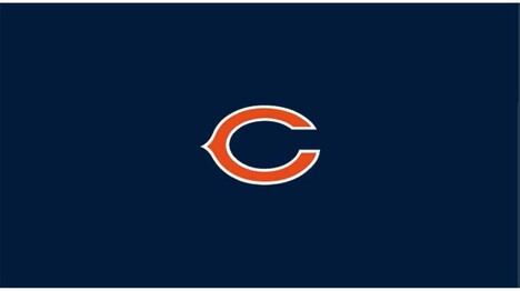 NFL CHICAGO BEARS 8' BILLIARD CLOTH 52-1019