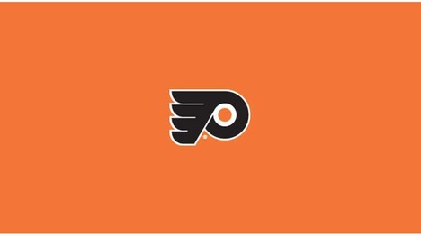 NHL PHILADELPHIA FLYERS 8' BILLIARD CLOTH 52-5004