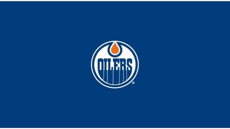 NHL EDMONTON OILERS 8' BILLIARD CLOTH 52-5013