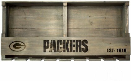 NFL GREEN BAY PACKERS RECLAIMED BAR SHELF 627-1001