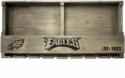NFL PHILADELPHIA EAGLES RECLAIMED BAR SHELF 627-1037