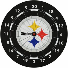 NFL PITTSBURGH STEELERS PAPER DARTBOARD GIFT SET 69-4004