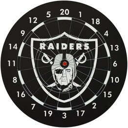 NFL OAKLAND RAIDERS PAPER DARTBOARD GIFT SET 69-4010