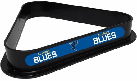 NHL ST. LOUIS BLUES PLASTIC 8 BALL RACK 783-4128