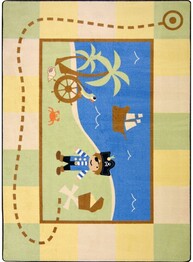 Joy Carpets Kid Essentials Lil Pirate Multi