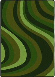 Joy Carpets Kid Essentials On the Curve Green