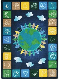 Joy Carpets Kid Essentials One World Neutrals