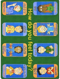 Joy Carpets Kid Essentials Signs of Emotions Multi