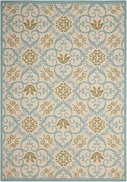 Nourison Caribbean CRB02 Ivory Blue