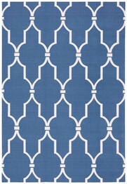 Nourison Home and Garden RS087 Navy