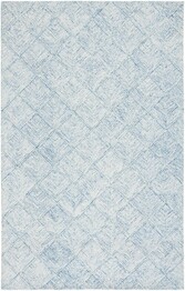 Safavieh Abstract ABT428M Blue and Ivory