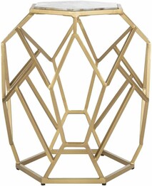 AVA GEOMETRIC ACCENT TABLE