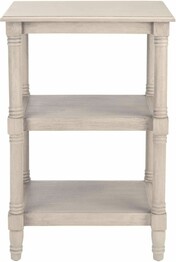 CASSIE 3 SHELF ACCENT TABLE