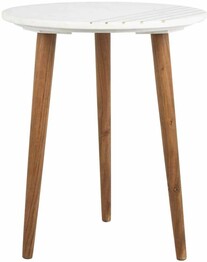 VALERIE MARBLE ACCENT TABLE