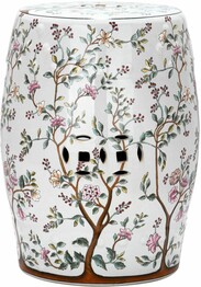 BLOOMING TREE GARDEN STOOL