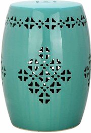 QUATREFOIL GARDEN STOOL