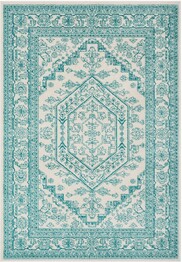 Safavieh Adirondack ADR108G Ivory and Teal