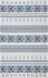 Safavieh Augustine AGT445N Navy and Creme
