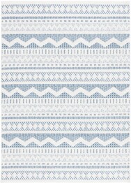 Safavieh Alamo ALM716M Blue and Ivory