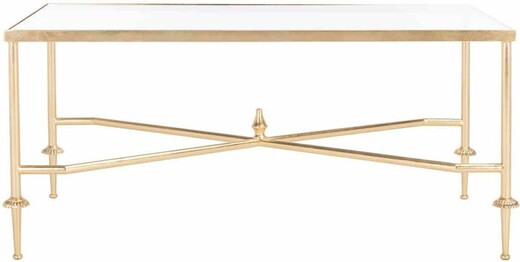 DEVI GOLD LEAF COFFEE TABLE