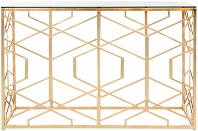 SEAN GOLD LEAF CONSOLE TABLE