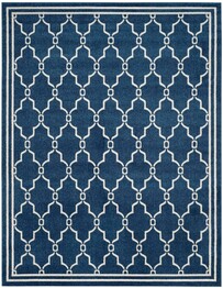 Safavieh Amherst AMT414P Navy and Beige